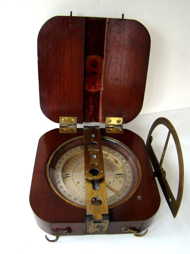 A 19th century Surveying Compass by James Gargory of Birmingham circa 1840-1860 — image 2